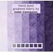 hand dyed gradient bundle of quilting cotton in shades of purple